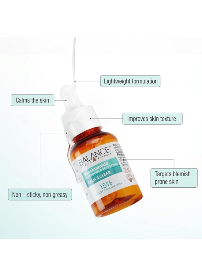 Balance Active Formula Niacinamide Blemish Recovery Serum 30ml - Image 2